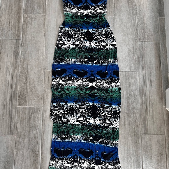 Bebe Strapless Maxi Dress - Picture 3 of 9